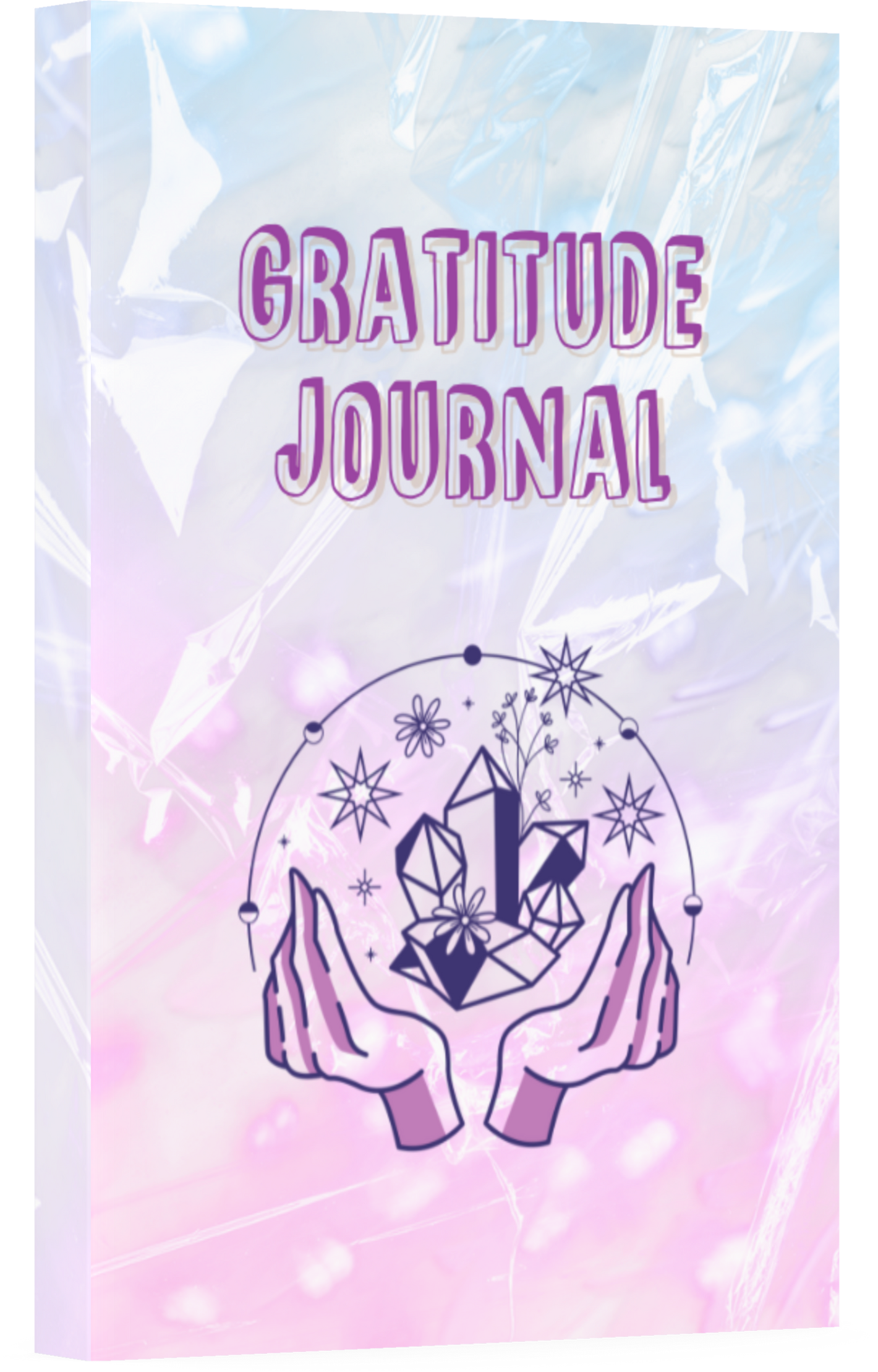 A journal in a transparent background